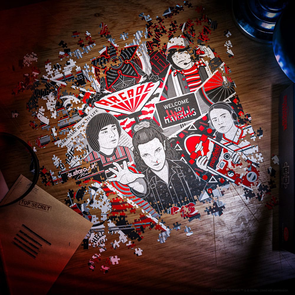 Stranger Things multi-dimensional puzzle (1000 pieces) 0850049111331