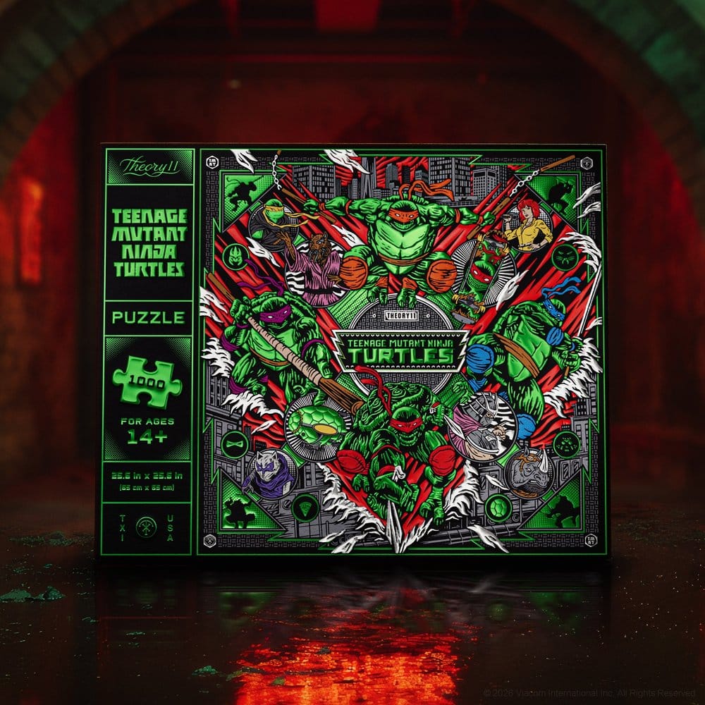 Teenage Mutant Ninja Turtles multi-dimensional puzzle (1000 pieces) 0850065968483