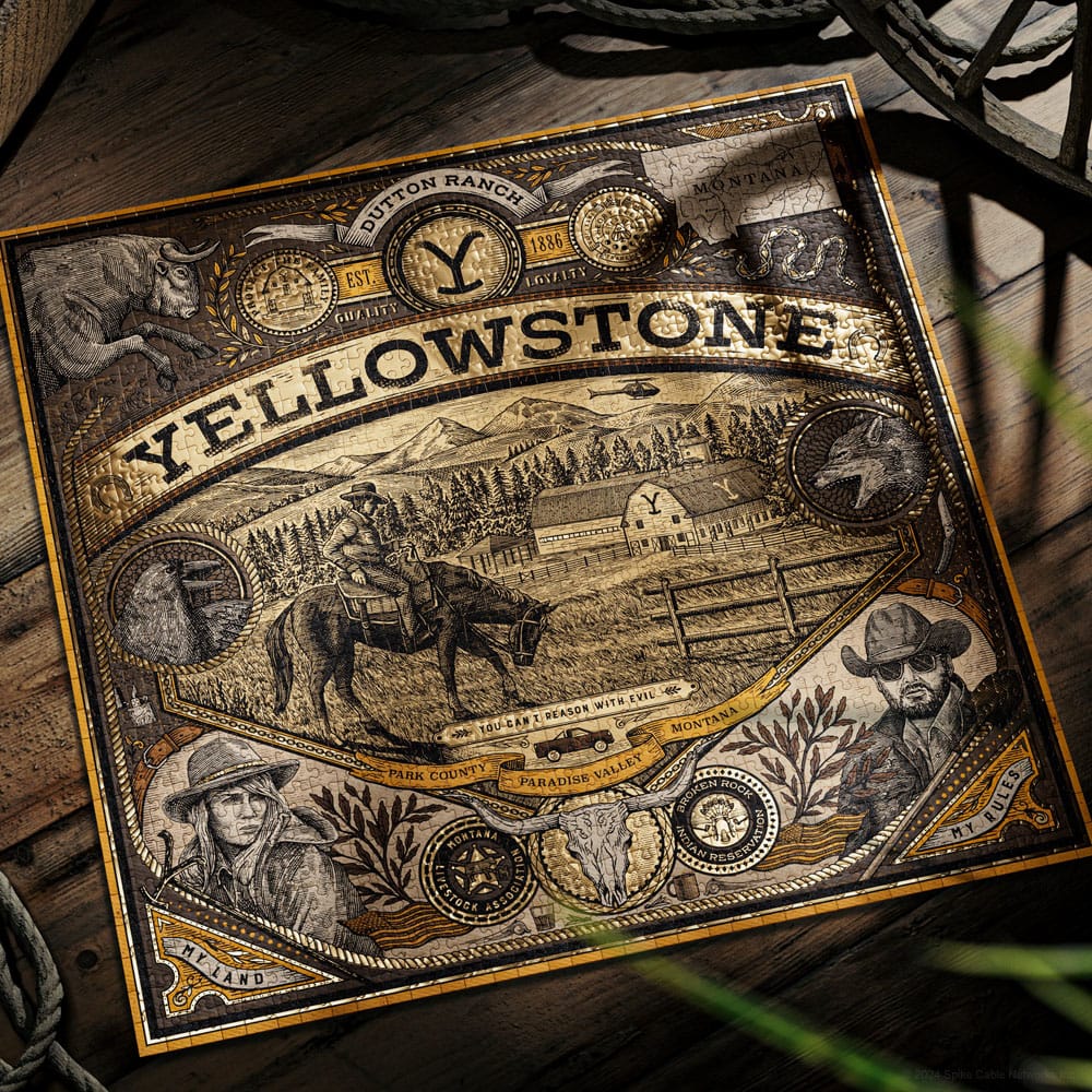 Yellowstone multi-dimensional puzzle (1000 pieces) 0850049111355