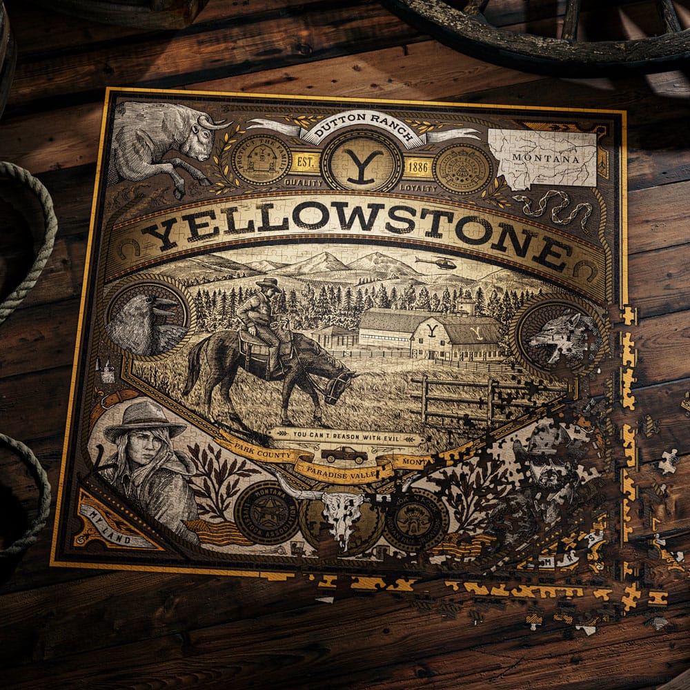 Yellowstone multi-dimensional puzzle (1000 pieces) 0850049111355