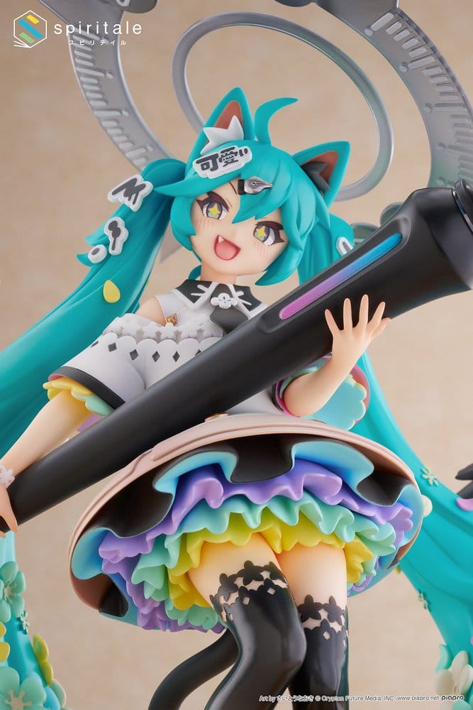 Hatsune Miku x Naoki Saito PVC Statue 1/7 My Figure Making! The Painter Ver. 34 cm  0840342405404