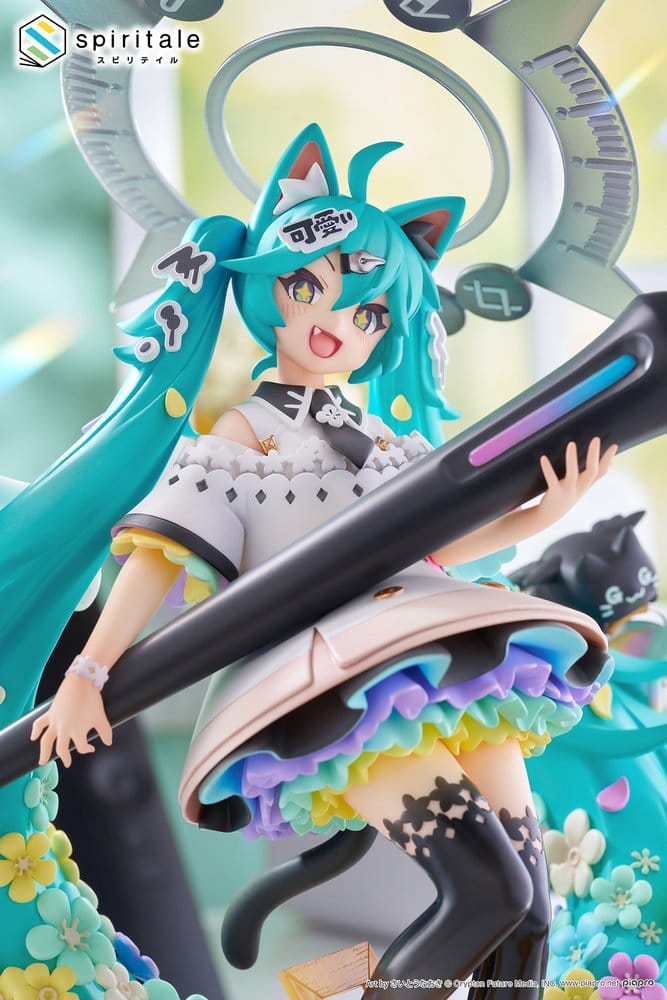 Hatsune Miku x Naoki Saito PVC Statue 1/7 My Figure Making! The Painter Ver. 34 cm  0840342405404