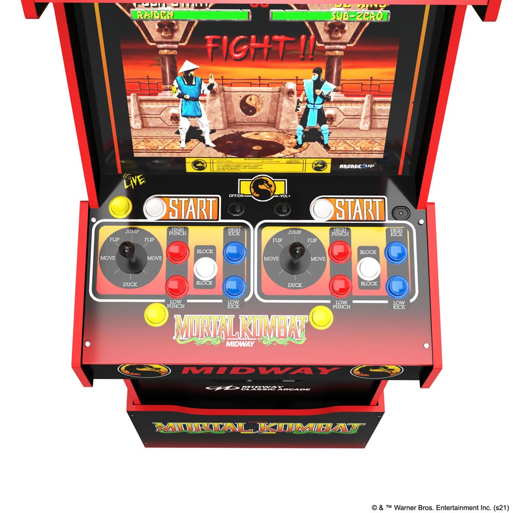 Arcade1Up Arcade Video Game Mortal Kombat / Midway Legacy 30th Anniversary Edition 154 cm 1220000276338