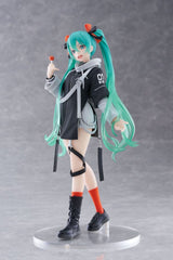 Hatsune Miku Wonderland PVC Statue Fashion Punk Ver. 18 cm 0004517675003