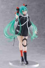 Hatsune Miku Wonderland PVC Statue Fashion Punk Ver. 18 cm 0004517675003