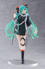 Hatsune Miku Wonderland PVC Statue Fashion Punk Ver. 18 cm 0004517675003