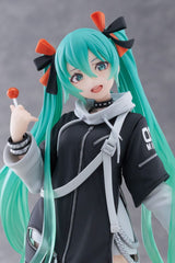 Hatsune Miku Wonderland PVC Statue Fashion Punk Ver. 18 cm 0004517675003