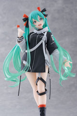 Hatsune Miku Wonderland PVC Statue Fashion Punk Ver. 18 cm 0004517675003