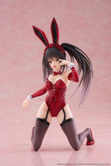 Date A Live V PVC Statue Desktop Cute Figure Kurumi Tokisaki Bunny Ver. 13 cm 0840342402878