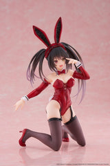 Date A Live V PVC Statue Desktop Cute Figure Kurumi Tokisaki Bunny Ver. 13 cm 0840342402878