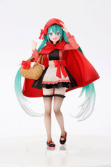 Hatsune Miku Wonderland PVC Statue Little Red Riding Hood 18 cm 0840342402939