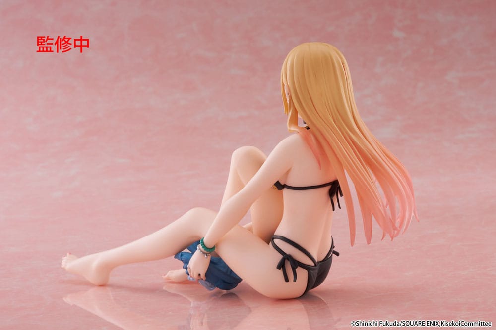 My Dress-Up Darling PVC Statue Desktop Cute Figure Marin Kitagawa Measured Swimsuit Ver. 13 cm 0840342402731