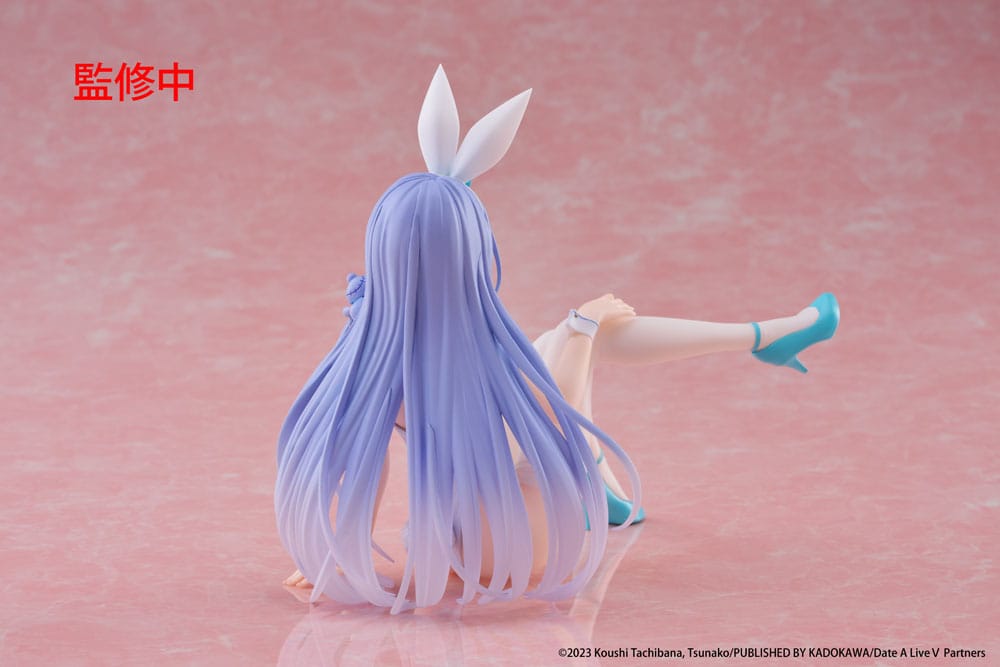 Date A Live V PVC Statue Desktop Cute Figure Mio Takamiya Bunny Ver. 13 cm     0840342403578