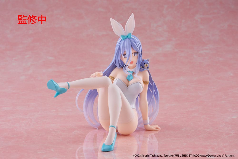 Date A Live V PVC Statue Desktop Cute Figure Mio Takamiya Bunny Ver. 13 cm     0840342403578
