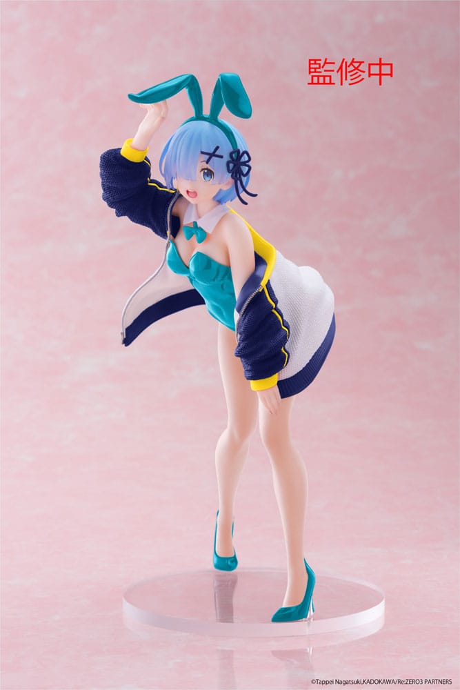 Re:Zero Starting Life in Another World Coreful PVC Statue Rem (Jacket Bunny Ver.) Renewal 18 cm 0840342403776