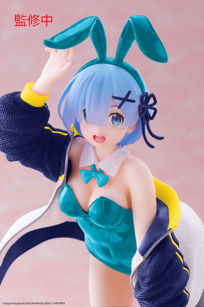 Re:Zero Starting Life in Another World Coreful PVC Statue Rem (Jacket Bunny Ver.) Renewal 18 cm 0840342403776