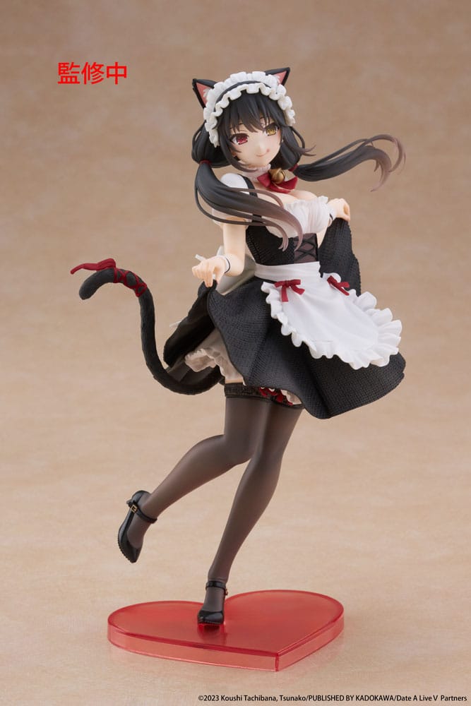 Date A Live V Coreful PVC Statue Kurumi Tokisaki Cat Ear Maid Ver. 18 cm 0840342403790