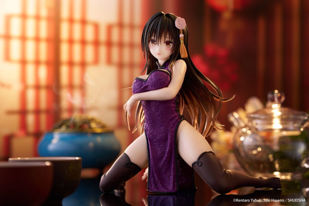 To Love Ru Darkness Desktop Cute PVC Statue Yui Kotegawa (Chinese Dress Ver.) 13 cm 0840342403646