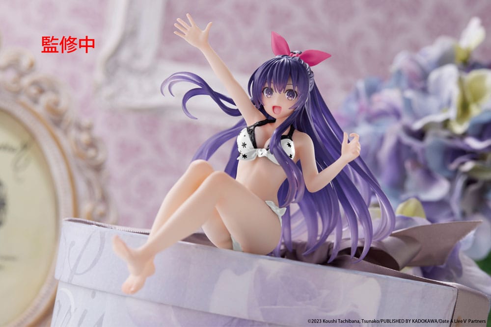Date A Live V Aqua Float Girls PVC Statue Tohka Yatogami Renewal 10 cm 0840342403943