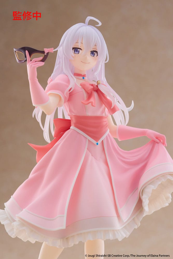 Wandering Witch: The Journey of Elaina Coreful PVC Statue Elaina Mask & Party Dress Ver. 18 cm 0840342403905