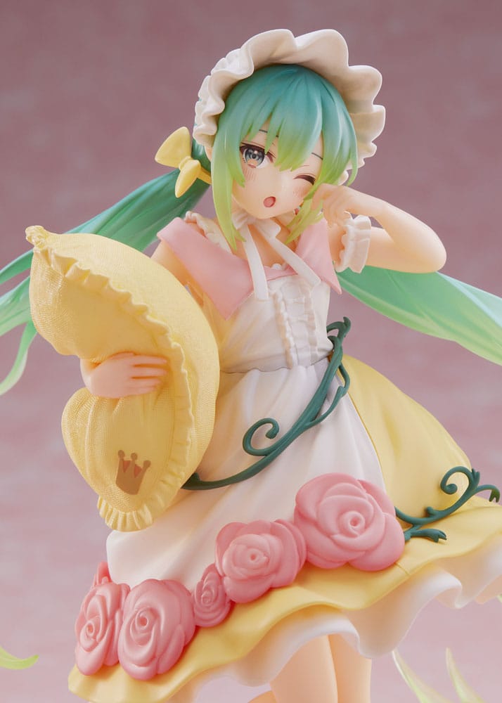 Hatsune Miku PVC Statue Hatsune Miku Wonderland Figure Sleeping Beauty Reissue 18 cm 0840342403936