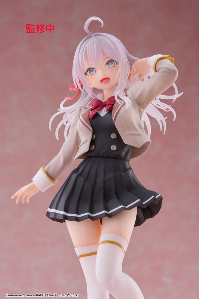 Alya Sometimes Hides Her Feelings in Russian Coreful PVC Statue Alya School Uniform Ver. 18 cm 0840342403851