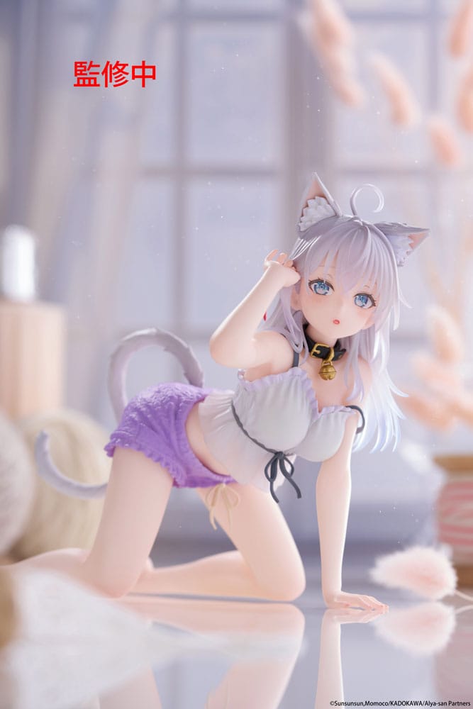 Alya Sometimes Hides Her Feelings in Russian PVC Statue Desktop Cute Figure Alya Cat Ear Roomwear Ver. 13 cm       0840342403929