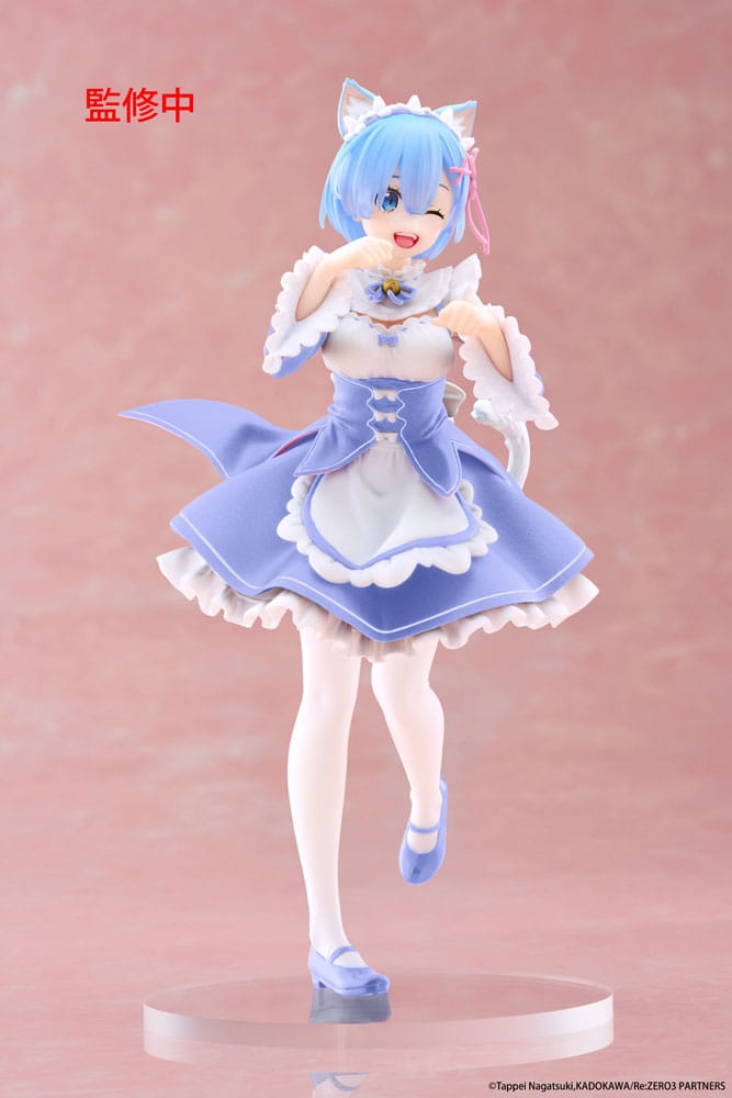 Re:Zero Starting Life in Another World Coreful PVC Statue Rem Cat Maid Ver. Renewal 18 cm 0840342403899