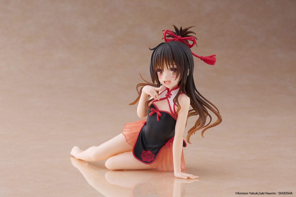To Love-Ru Darkness PVC Statue Desktop Cute Figure Mikan Yuki Chinese Dress Ver. 13 cm      0840342404186