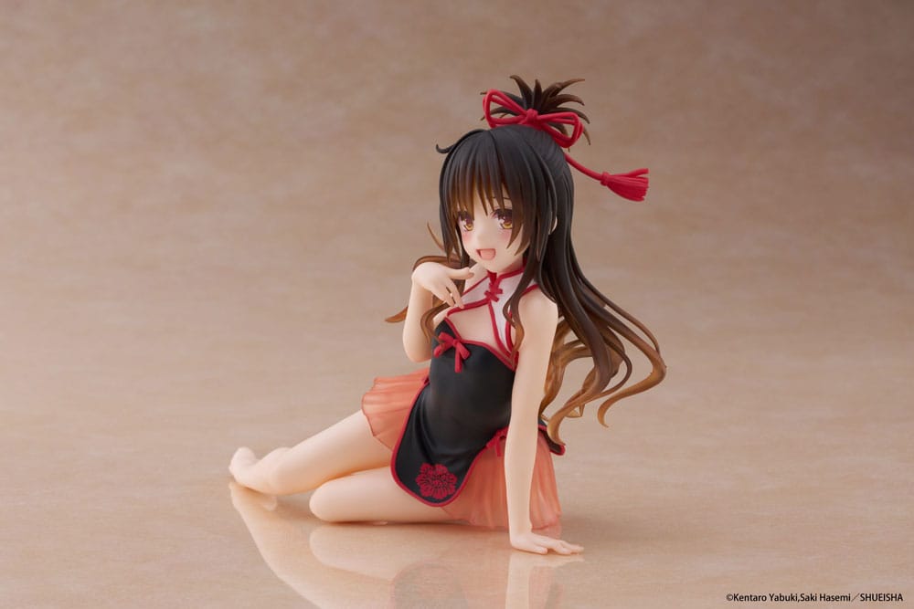 To Love-Ru Darkness PVC Statue Desktop Cute Figure Mikan Yuki Chinese Dress Ver. 13 cm      0840342404186