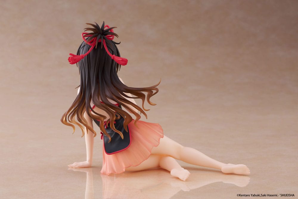 To Love-Ru Darkness PVC Statue Desktop Cute Figure Mikan Yuki Chinese Dress Ver. 13 cm      0840342404186
