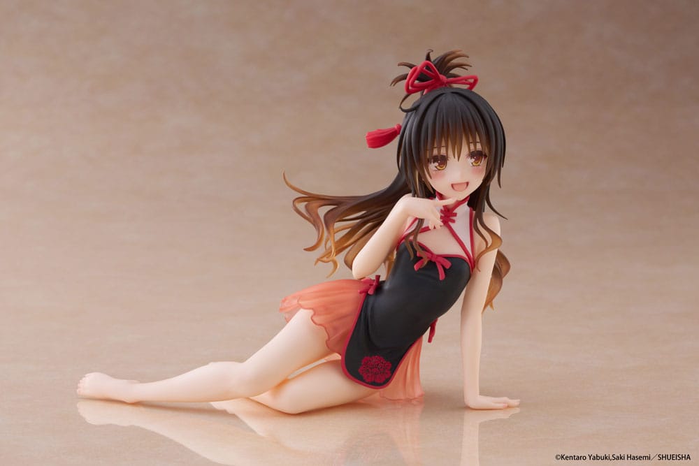 To Love-Ru Darkness PVC Statue Desktop Cute Figure Mikan Yuki Chinese Dress Ver. 13 cm      0840342404186
