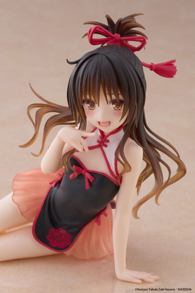 To Love-Ru Darkness PVC Statue Desktop Cute Figure Mikan Yuki Chinese Dress Ver. 13 cm      0840342404186
