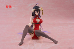 Overlord PVC Statue Desktop Cute Figure Albedo Chinese Dress Ver. Renewal 13 cm 0840342404216