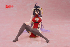 Overlord PVC Statue Desktop Cute Figure Albedo Chinese Dress Ver. Renewal 13 cm 0840342404216