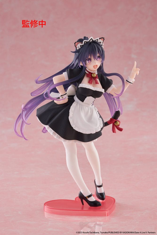 Date A Live V Coreful PVC Statue Tohka Yatogami Cat Ear Maid Ver. 18 cm    0840342404223