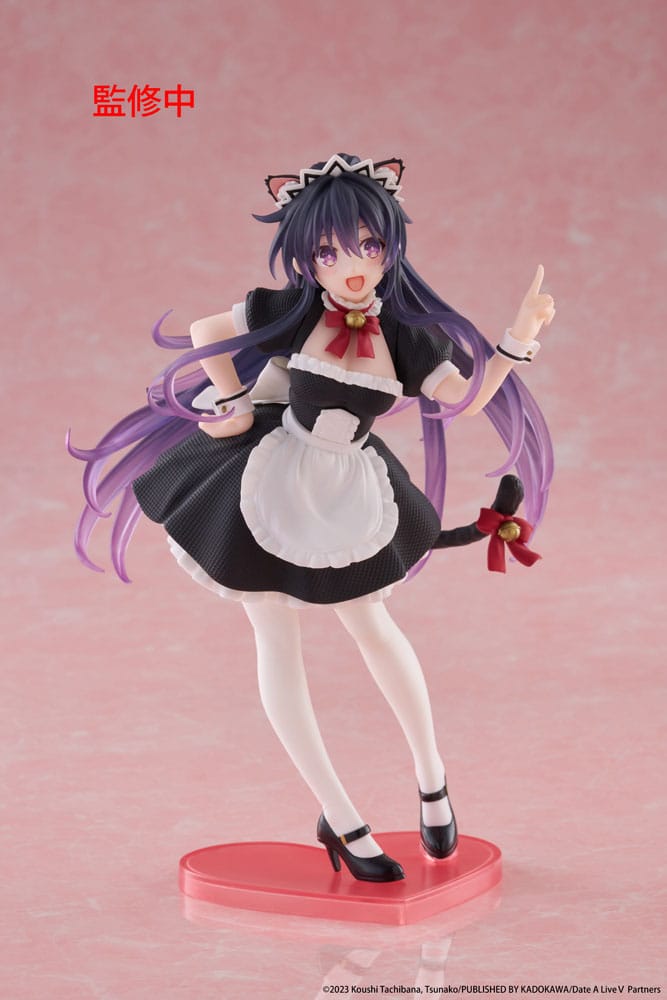 Date A Live V Coreful PVC Statue Tohka Yatogami Cat Ear Maid Ver. 18 cm    0840342404223