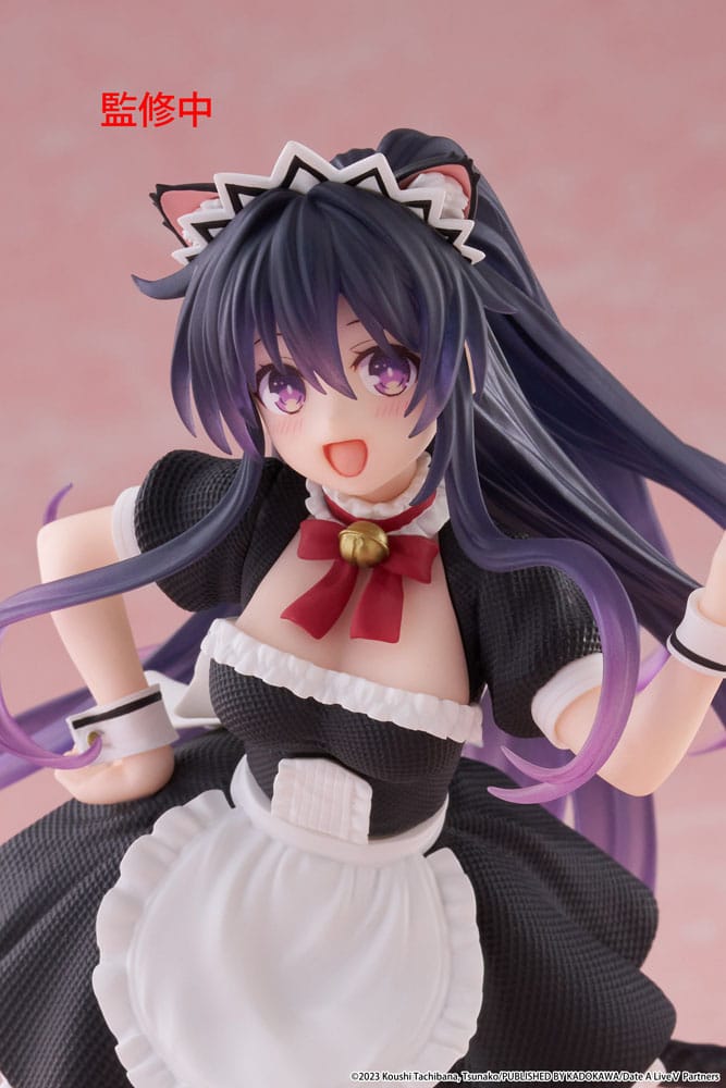 Date A Live V Coreful PVC Statue Tohka Yatogami Cat Ear Maid Ver. 18 cm    0840342404223