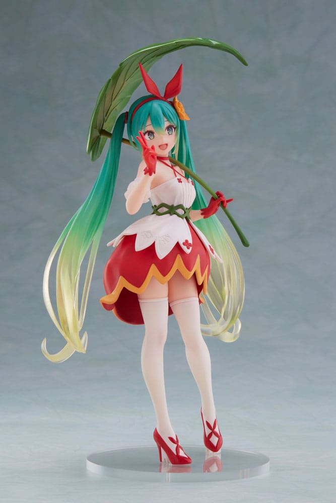 Hatsune Miku PVC Statue Hatsune Miku Wonderland Figure Thumbelina 18 cm   0840342404414