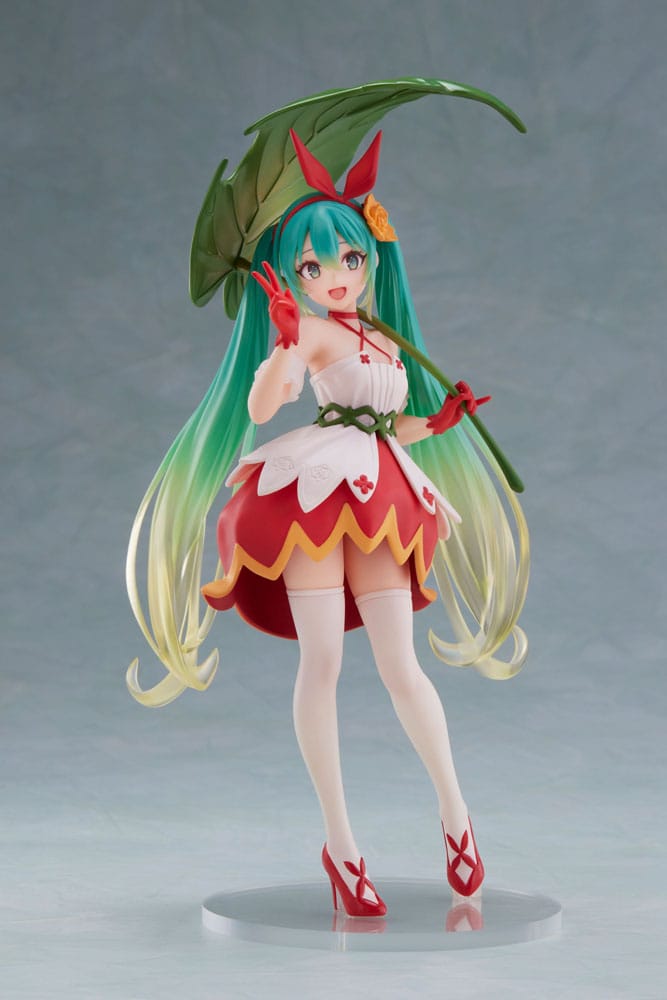 Hatsune Miku PVC Statue Hatsune Miku Wonderland Figure Thumbelina 18 cm   0840342404414