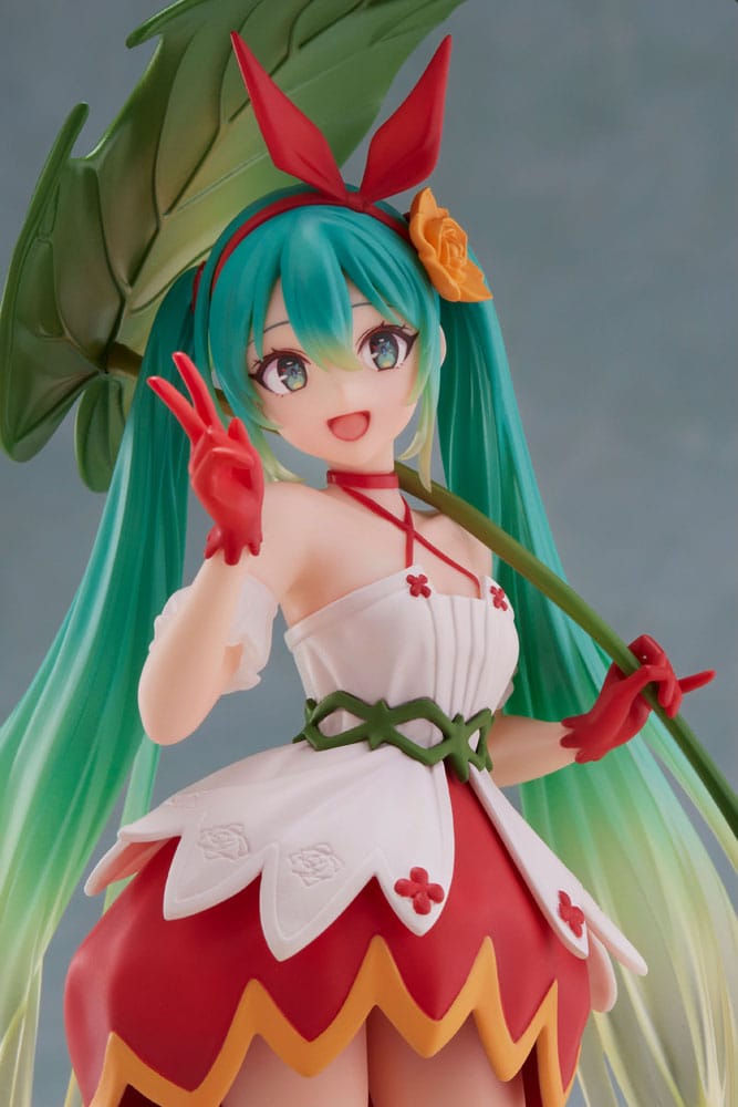 Hatsune Miku PVC Statue Hatsune Miku Wonderland Figure Thumbelina 18 cm   0840342404414