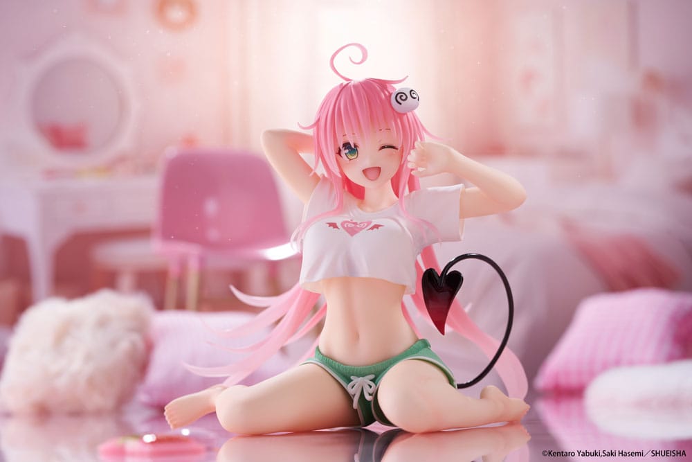 To Love-Ru Darkness PVC Statue Desktop Cute Figure Lala Roomwear Ver. 13 cm       0840342404452