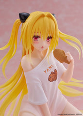 To Love-Ru Darkness PVC Statue Desktop Cute Figure Golden Darkness Roomwear Ver. 13 cm       0840342404506