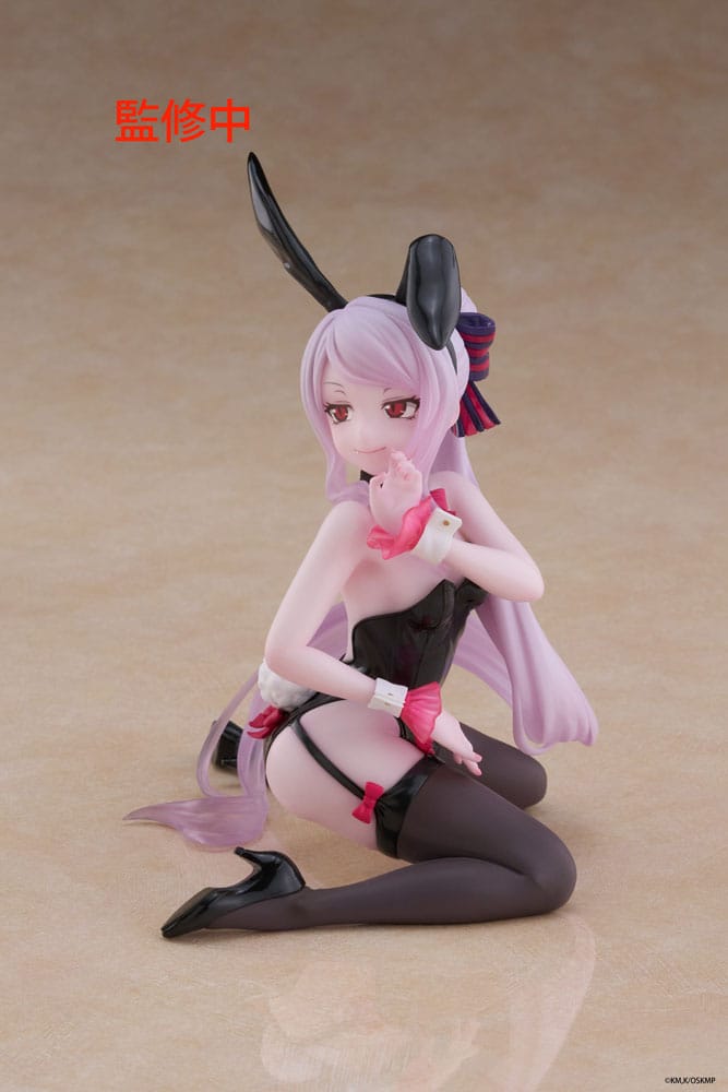 Overlord PVC Statue Desktop Cute Figure Shalltear Bunny Ver. 13 cm     0840342404407
