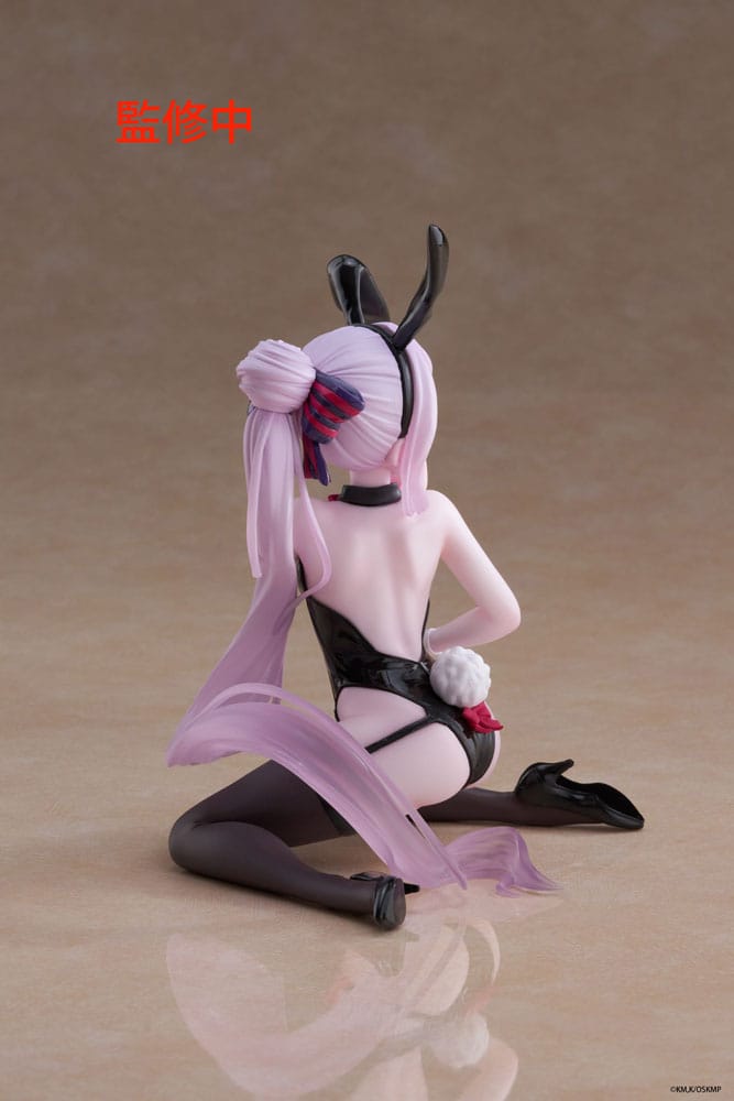 Overlord PVC Statue Desktop Cute Figure Shalltear Bunny Ver. 13 cm     0840342404407