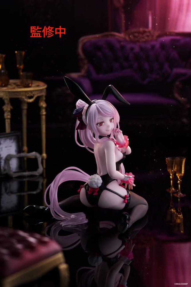 Overlord PVC Statue Desktop Cute Figure Shalltear Bunny Ver. 13 cm     0840342404407