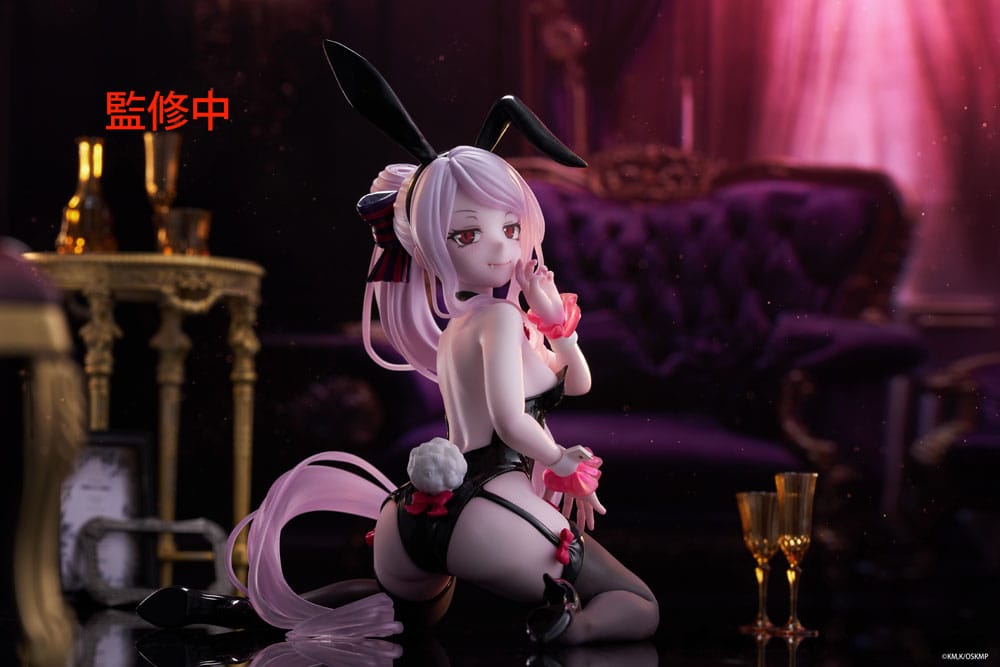 Overlord PVC Statue Desktop Cute Figure Shalltear Bunny Ver. 13 cm     0840342404407