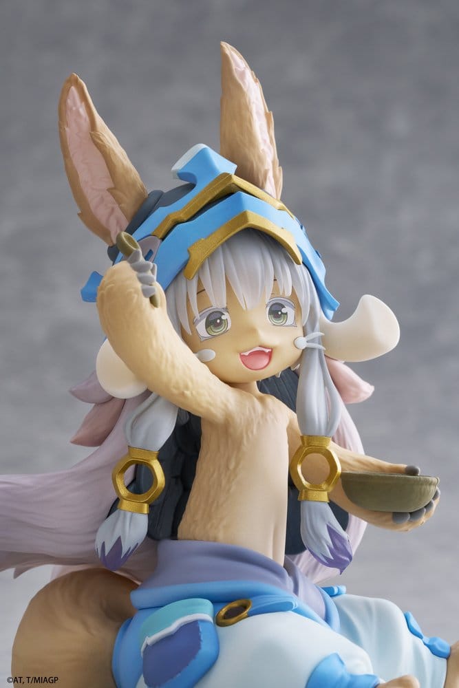 Made in Abyss Desktop Cute PVC Figure Nanachi (Mealtime ver.) 13 cm 0840342403462