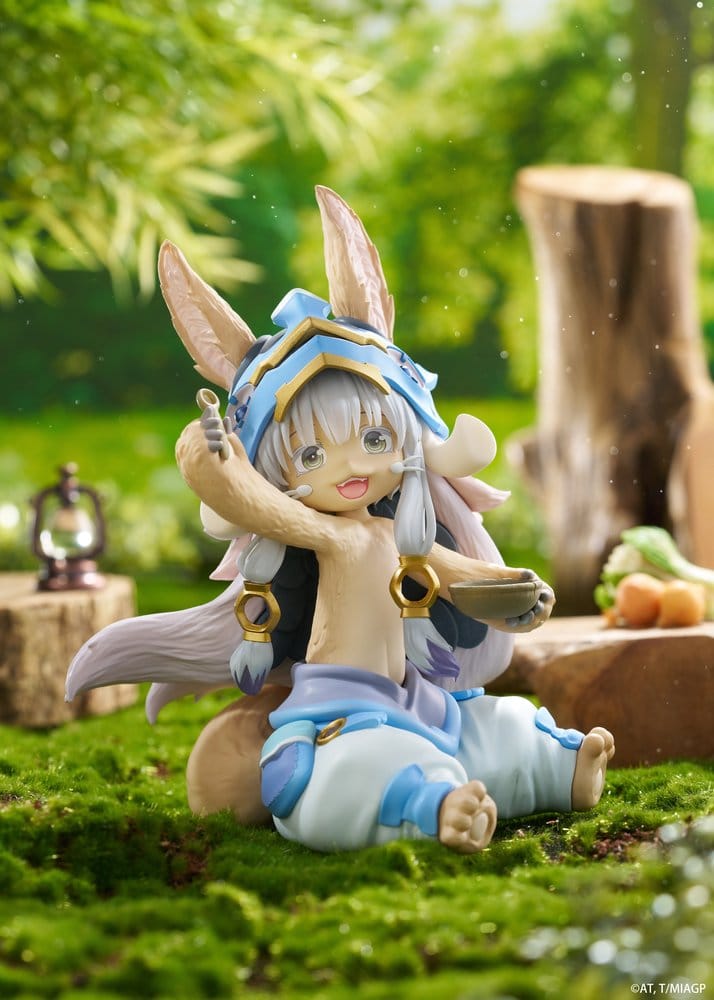Made in Abyss Desktop Cute PVC Figure Nanachi (Mealtime ver.) 13 cm 0840342403462