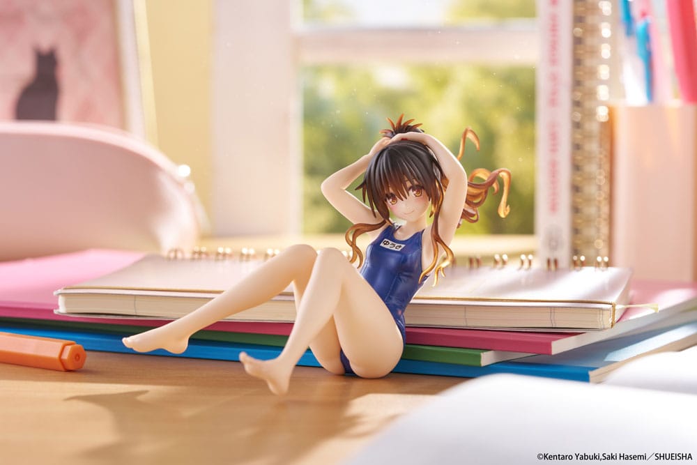 To Love-Ru Darkness Aqua Float Girls PVC Statue Mikan Yuki 10 cm   0840342404742
